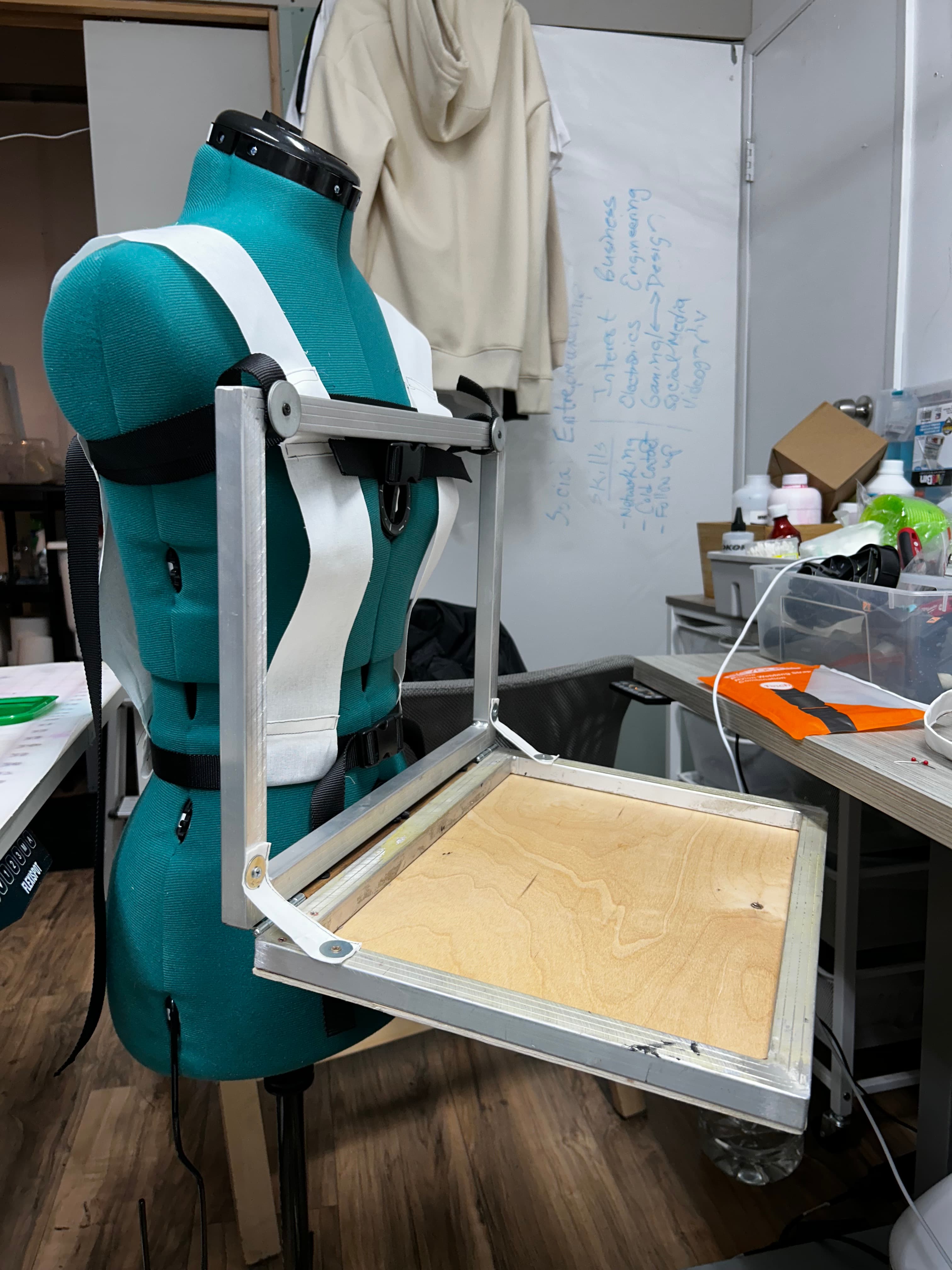 Walking desk — detail