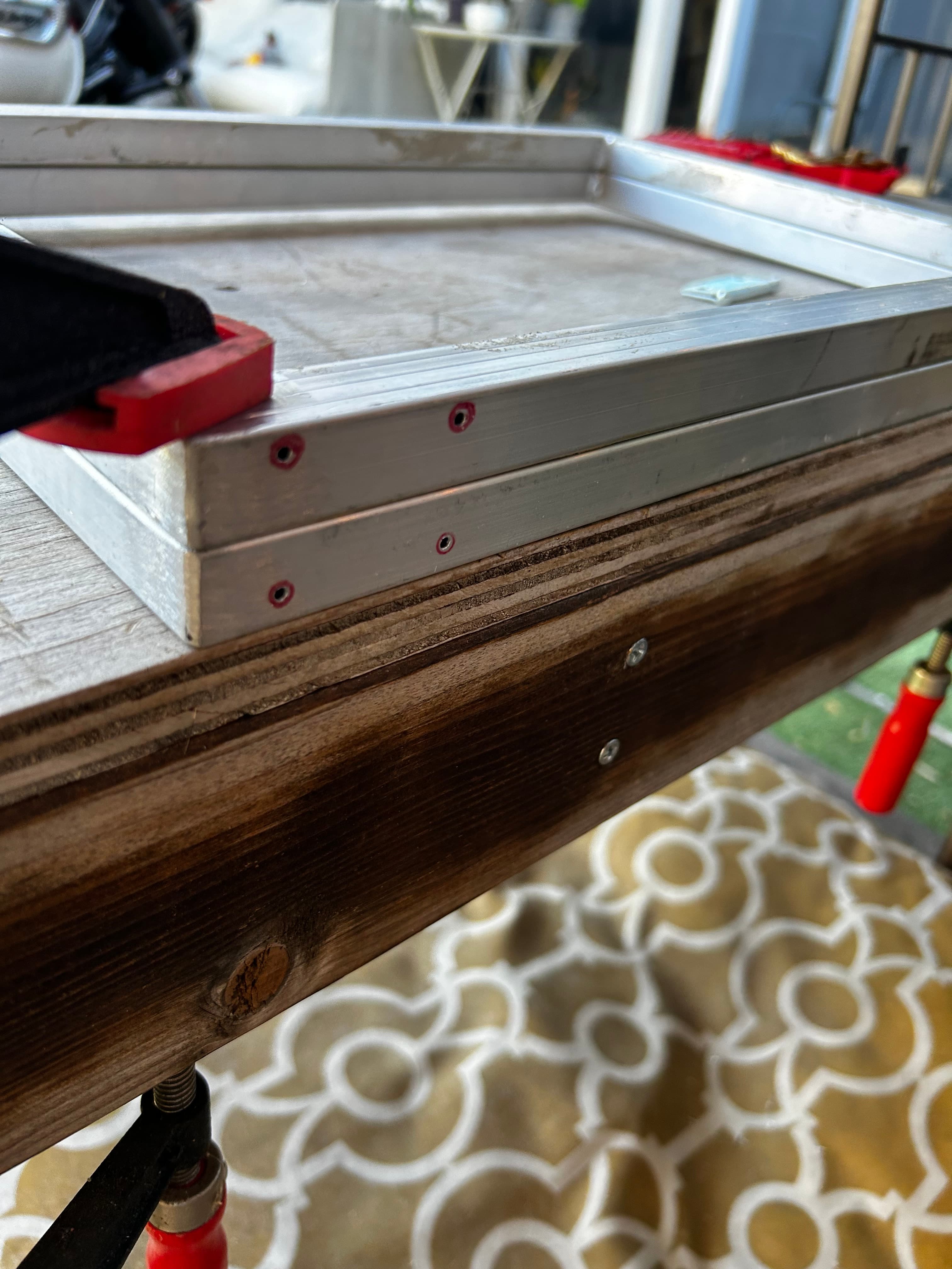 Walking Desk — wearable in use